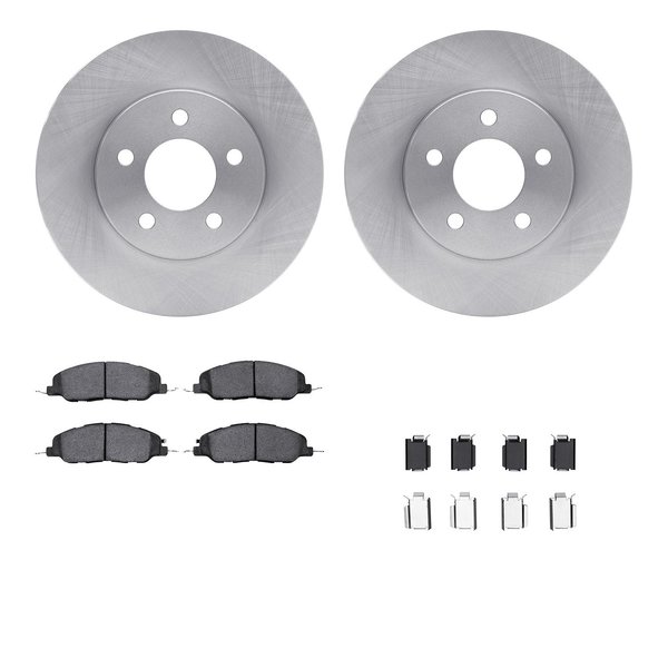 Dynamic Friction Co 6312-54199, Rotors with 3000 Series Ceramic Brake Pads includes Hardware 6312-54199